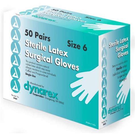 sterile box with gloves